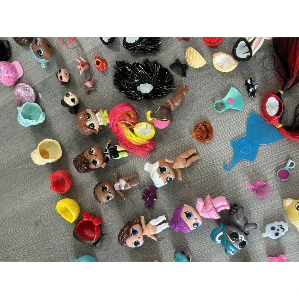 Lol Surprise Doll Mixed Lot Dolls Clothing Accessories‎ Hair Pets Babies Sisters
